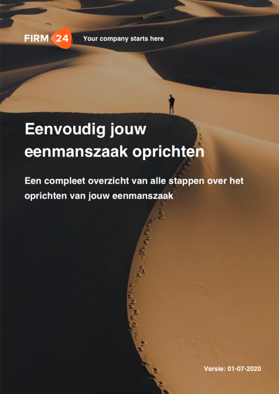 de eenmanszaak
